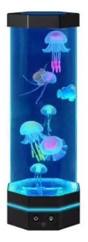 Lampara Medusas Luz Led Decorativa 16 Co