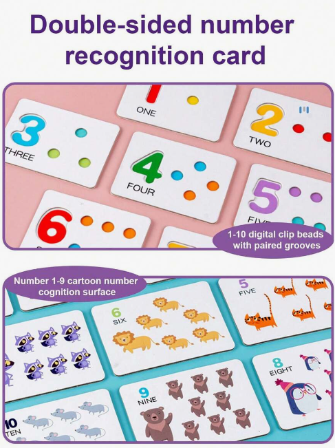 JUEGO DE MATEMATICAS MONTESSORI  NIÑOS