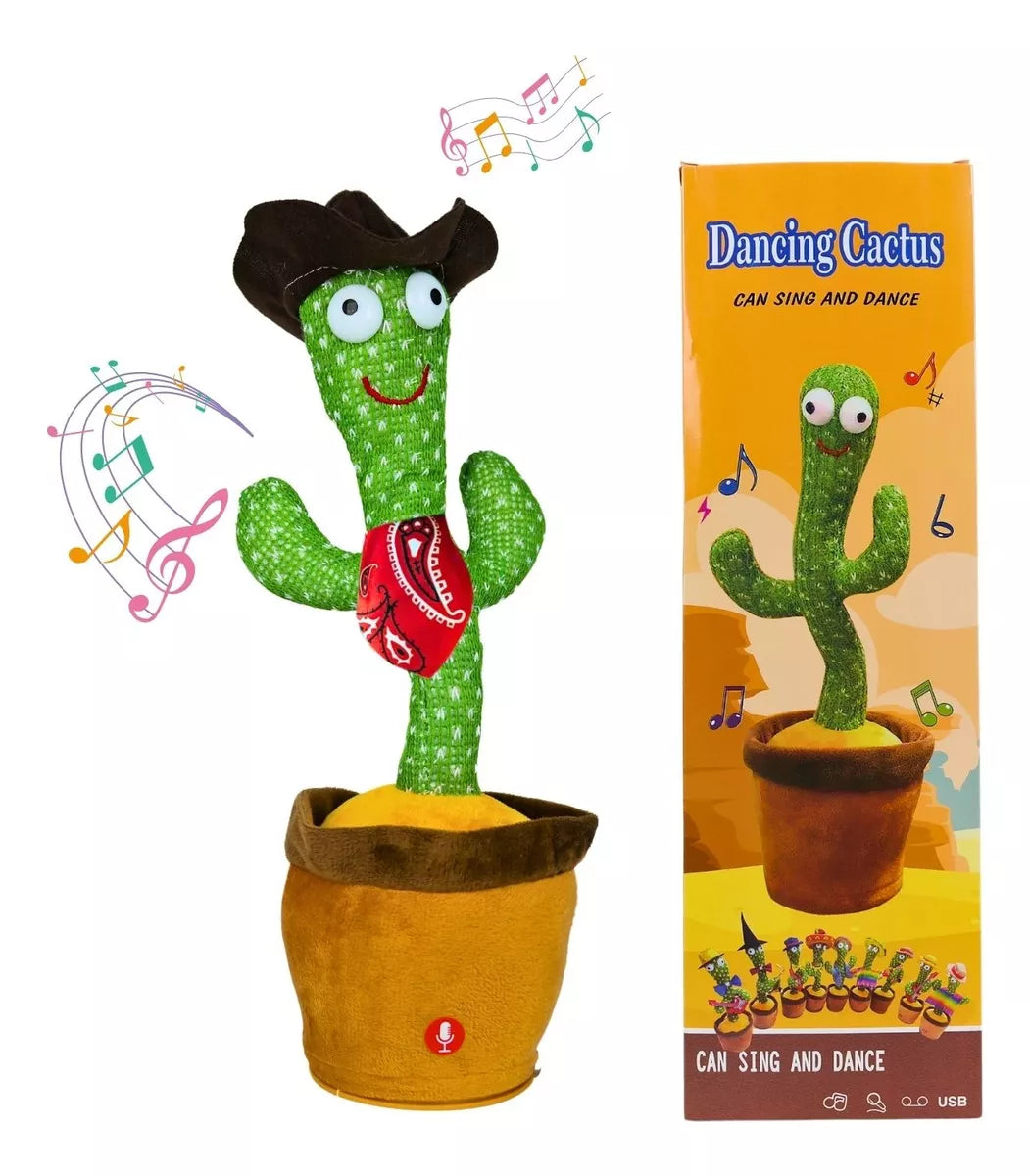 Cactus Bailarín Imita Voz Musica