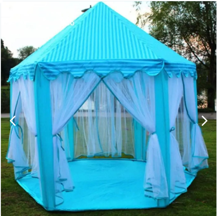 Carpa Castillo Tull Para Niños y Niñas