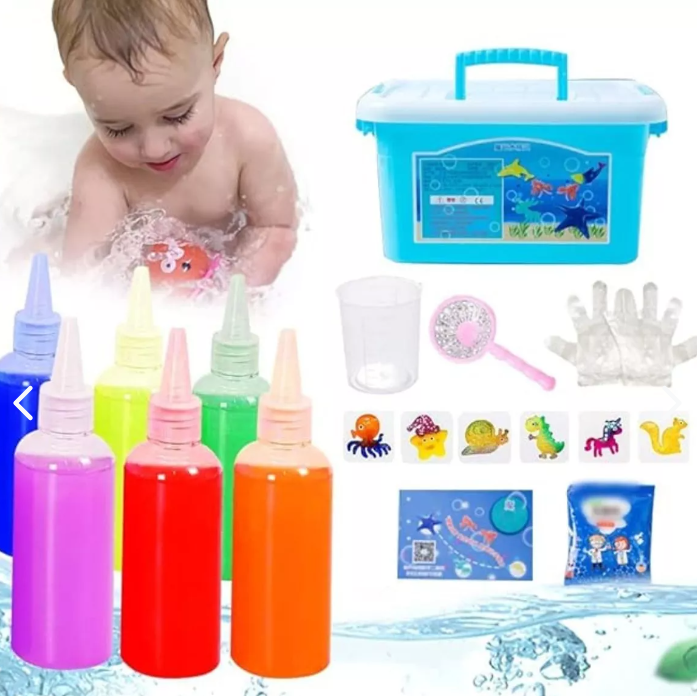 Kit De Agua Mágico 4 Colores 60ml